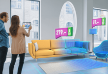 How is augmented reality (AR) changing the retail and marketing landscape?